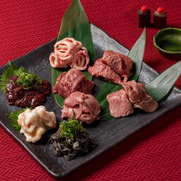 近江牛焼肉セット【8種の部位を食べ比べ】