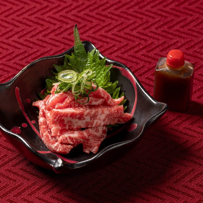 近江牛ユッケ(40グラム×5袋)【バランスが良いモモ肉】